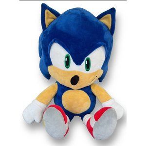 Sonic the Hedgehog HugMe Shake 16" Plush by Kidrobot Sega Genesis, Not Working